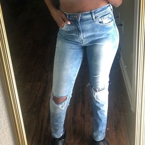 H&M Skinny Regular Waist Ankle Jeans